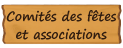 Comités des fêtes et associations