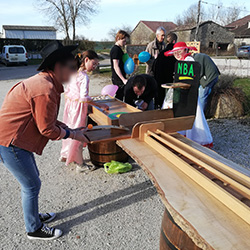 Manifestation à Blécourt